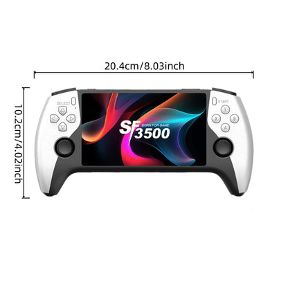 5-Inch Sf3500 HD Handheld Console, Portable Gaming System, Retro Arcade Simulator, Dual Player, TV Output, Audio Video Playback, Perfect for Gaming Lovers #GLOBAL PICKS