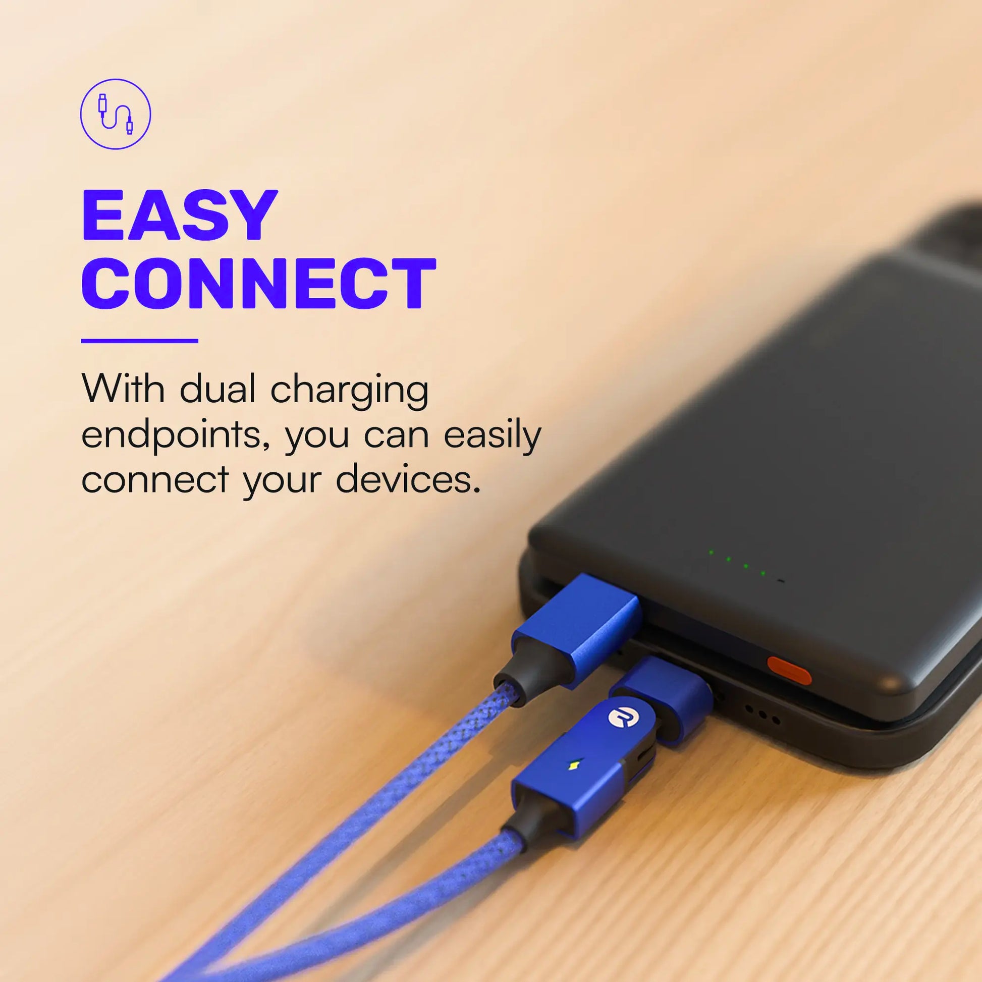 Magic Spin Cable Set - High-Speed Charging Cables for Mobile Devices and Electronics