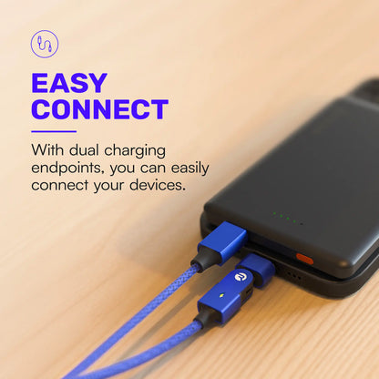 Magic Spin Cable Set - High-Speed Charging Cables for Mobile Devices and Electronics