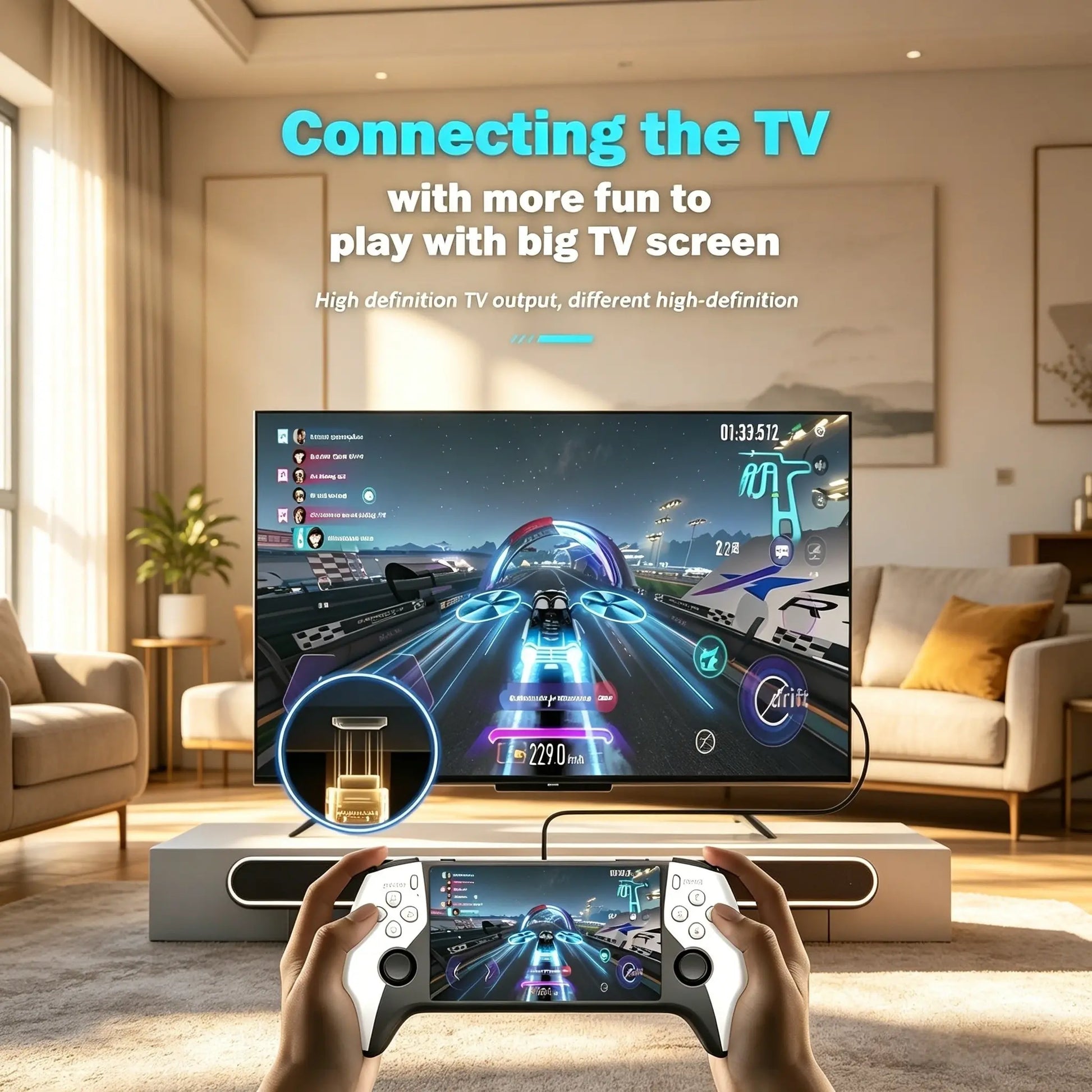 5-Inch Sf3500 HD Handheld Console, Portable Gaming System, Retro Arcade Simulator, Dual Player, TV Output, Audio Video Playback, Perfect for Gaming Lovers #GLOBAL PICKS